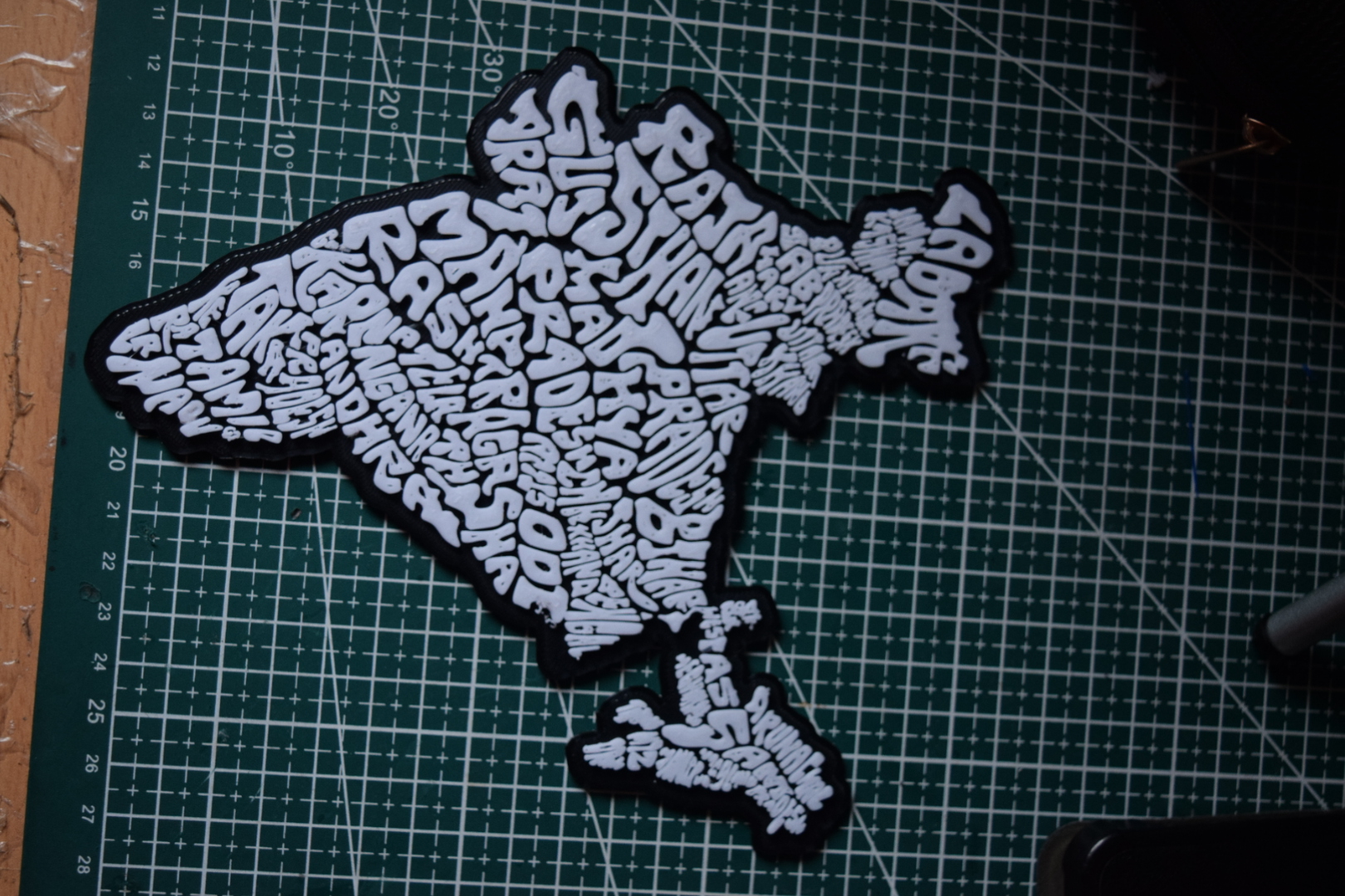 3D Printed India Geography Wall Art by MadRajib | Download free STL ...