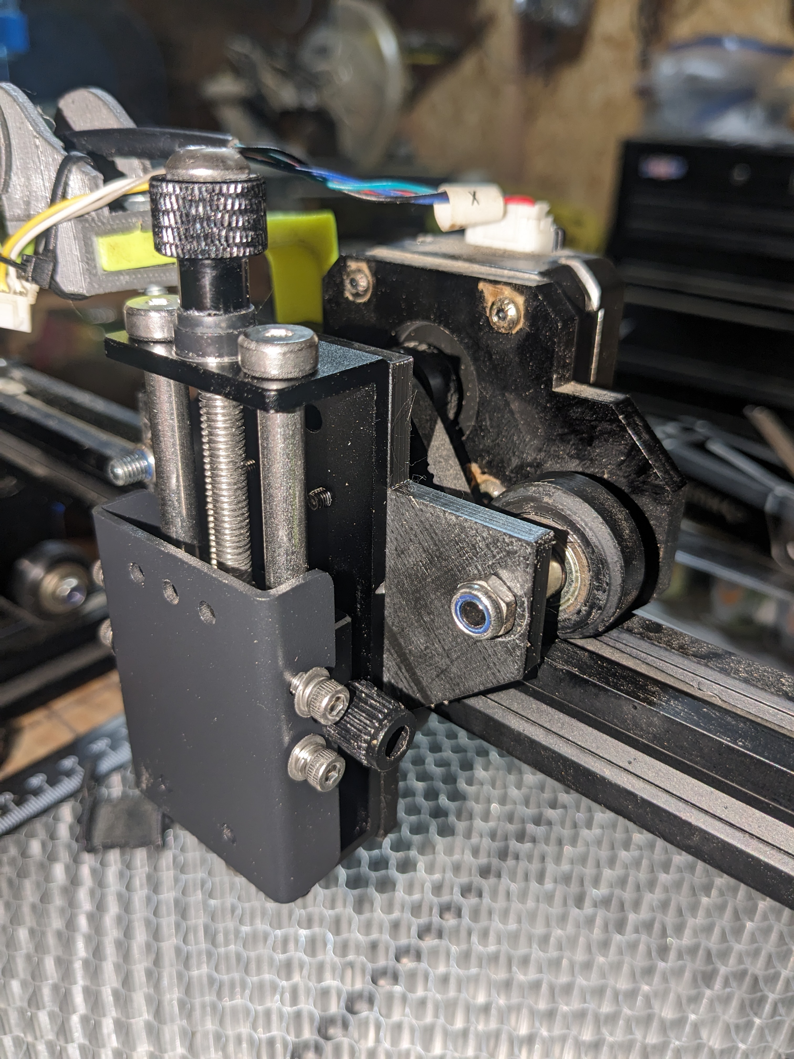 Laser mount adapter for Two Trees Z-Axis height adjuster