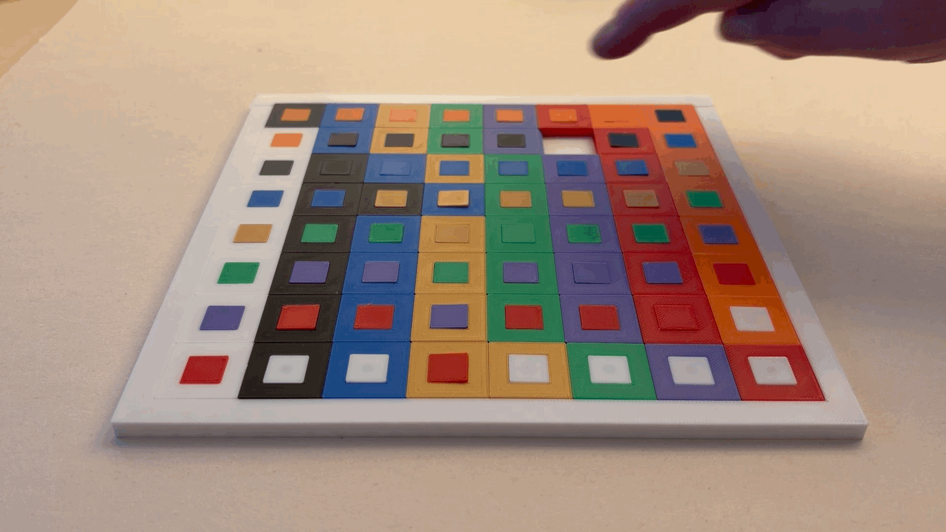 Euler's Square as a Sliding Puzzle
