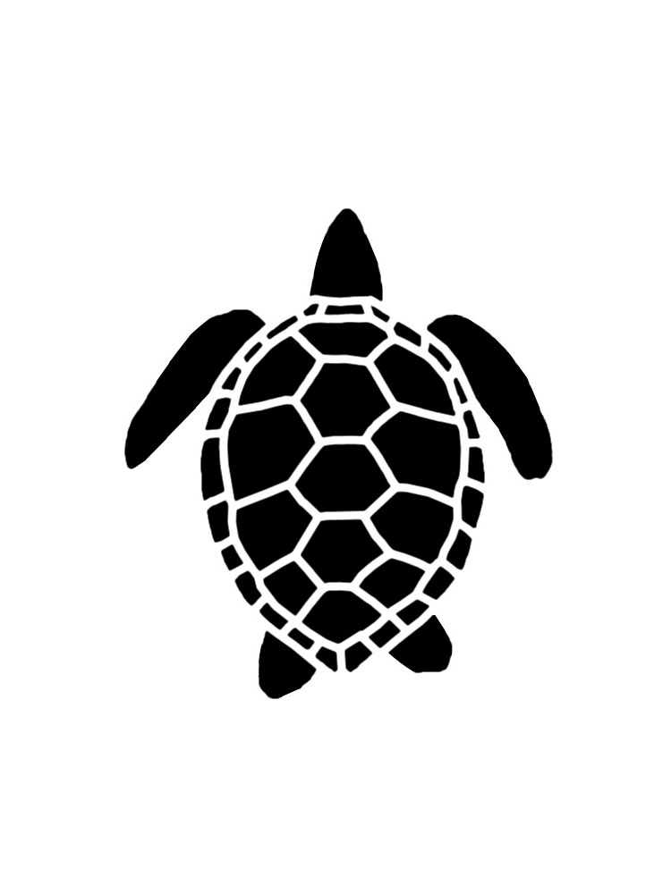 Turtle stencil art by 3DPrintingStudio | Download free STL model ...