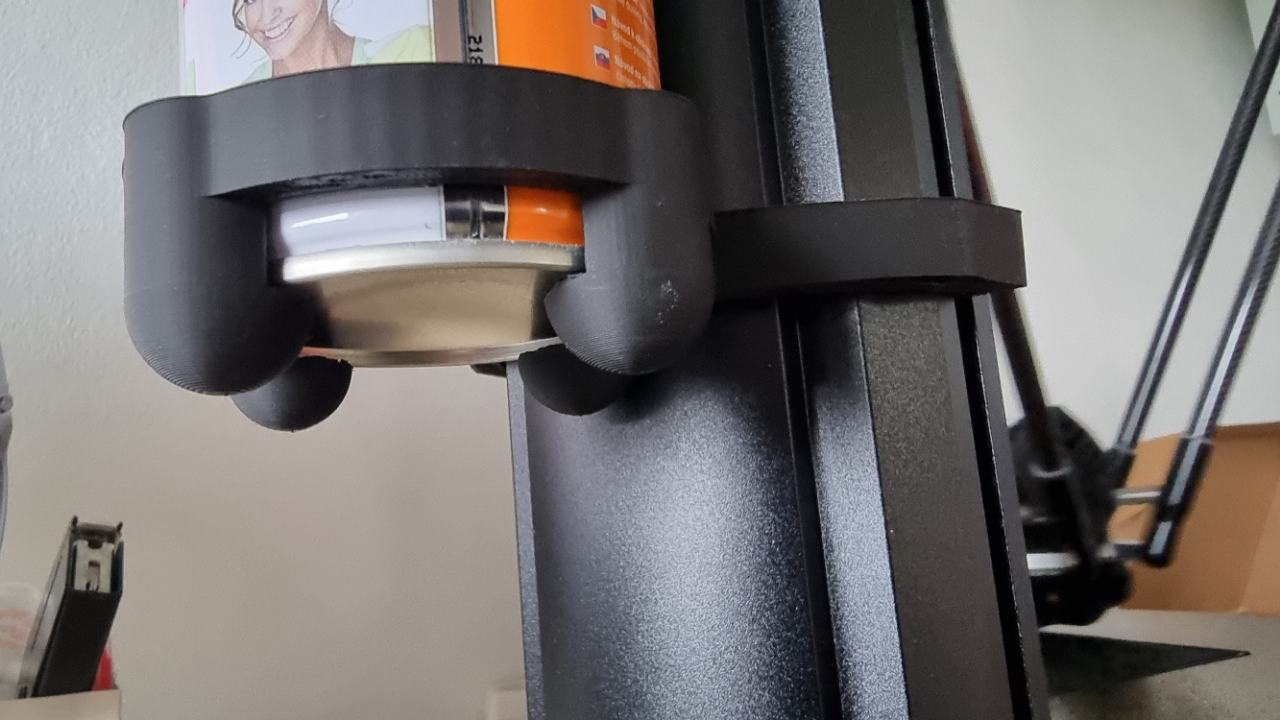 Air can mount/holder FLSUN v400 68mm