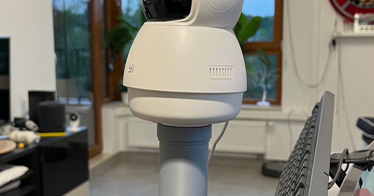 YI Dome mount for Monitor - YI Dome Kamera Halter für Monitor ...