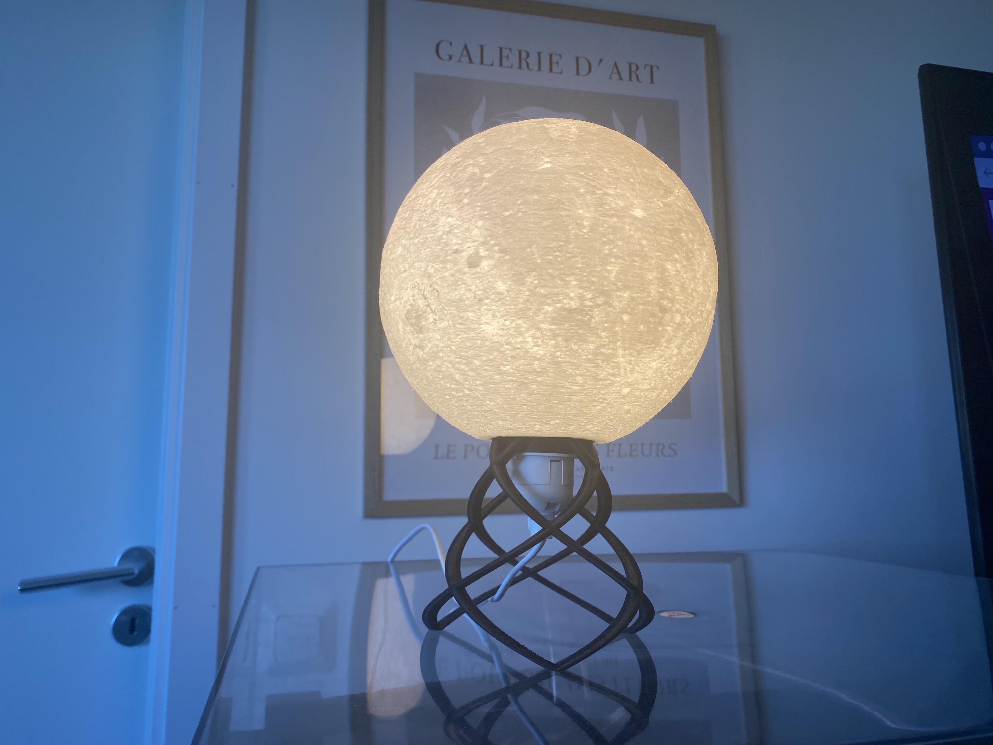 Original Size moon lamp (E27) base