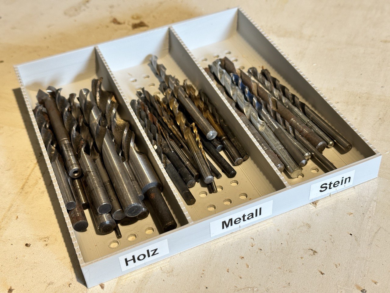 Chaotic Drill Organizer