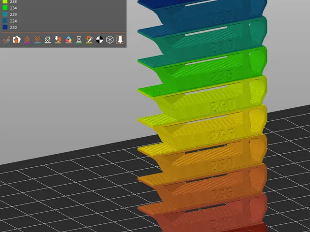 TempTower 220-265 / 180-225 with .3mf Easy to edit