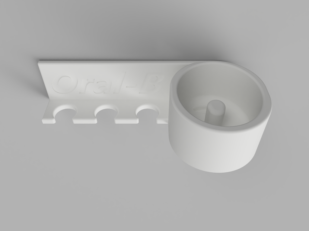 OralB Holder By YOR999 | Download Free STL Model | Printables.com