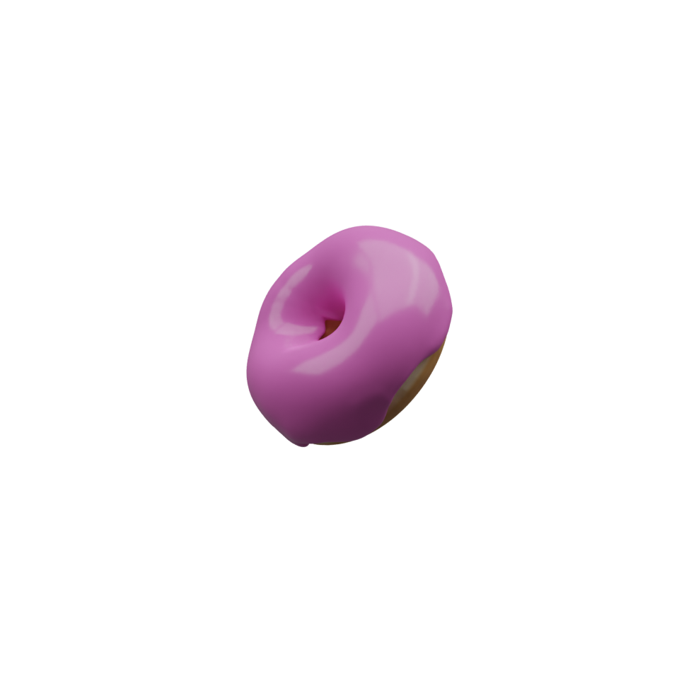 Blender Doughnut (no sprinkles)