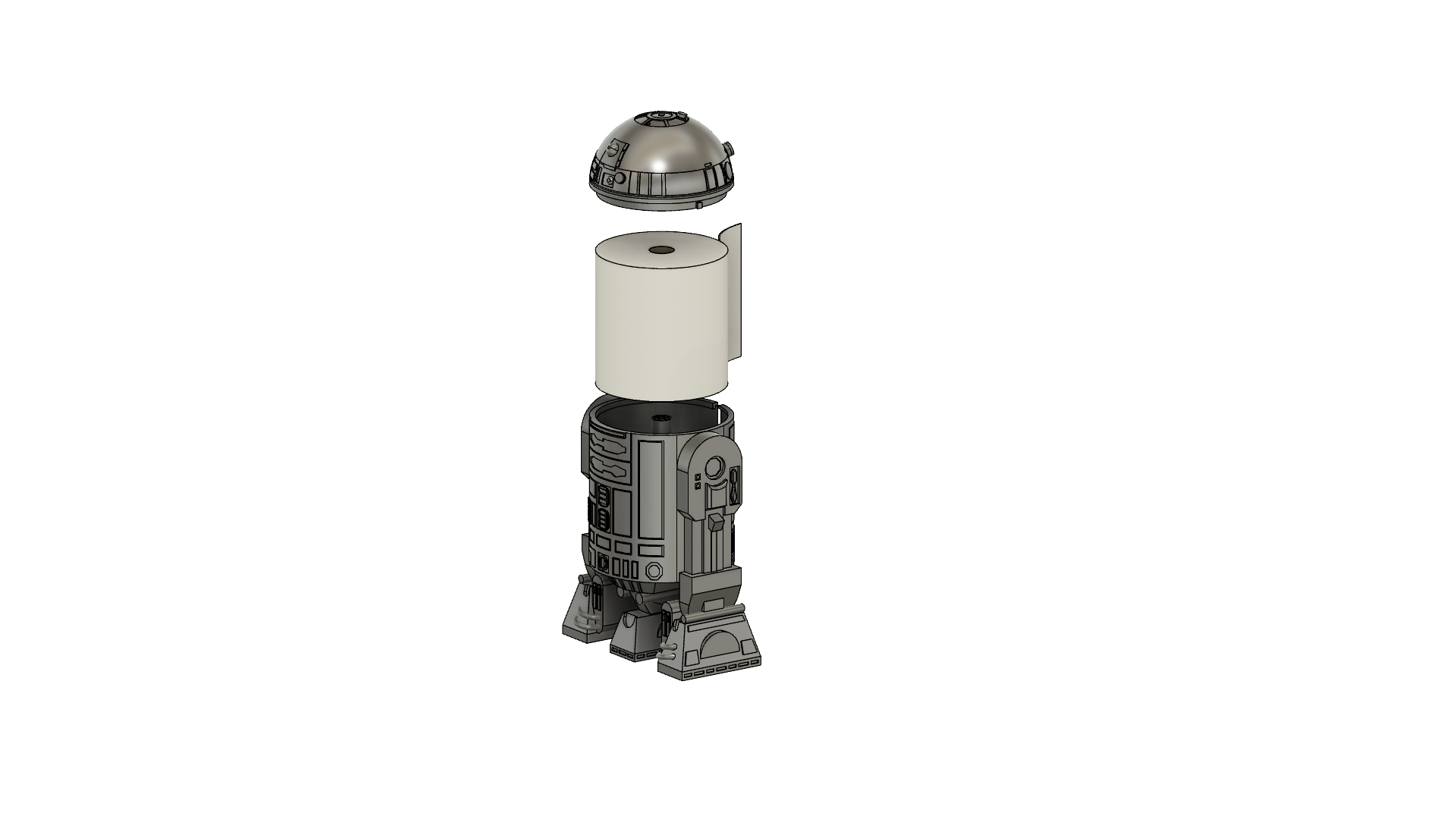 R2D2 Paper Towel Holder