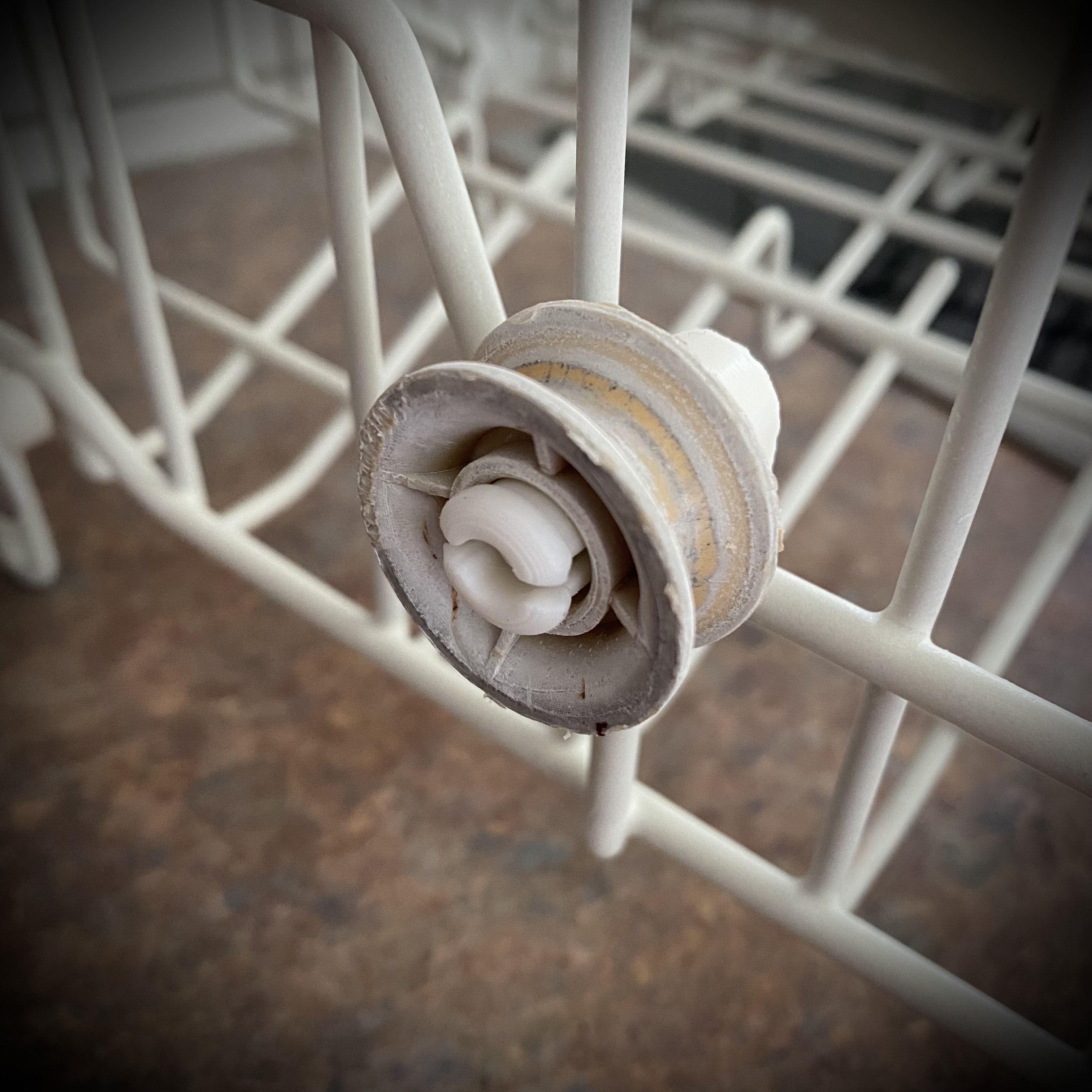 Dishwasher rack wheel holder Miele 10 mm Spülmaschine by flow