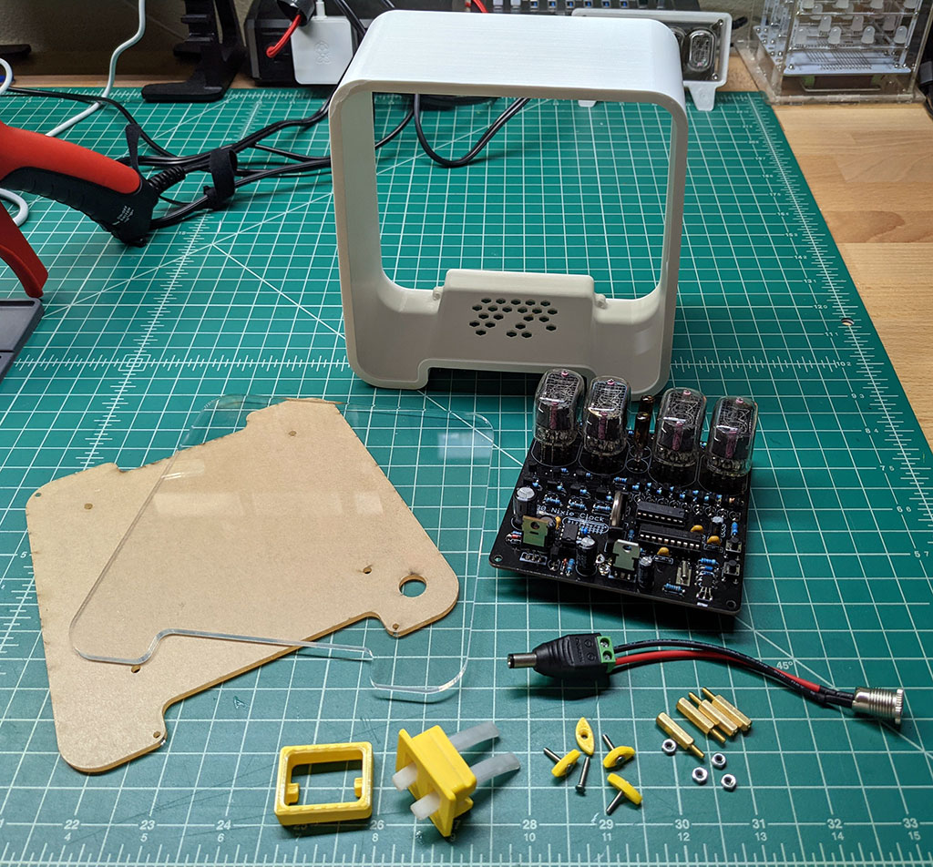 Miniatura 8 do modelo 3D MSP430 Nixie Clock Enclosure