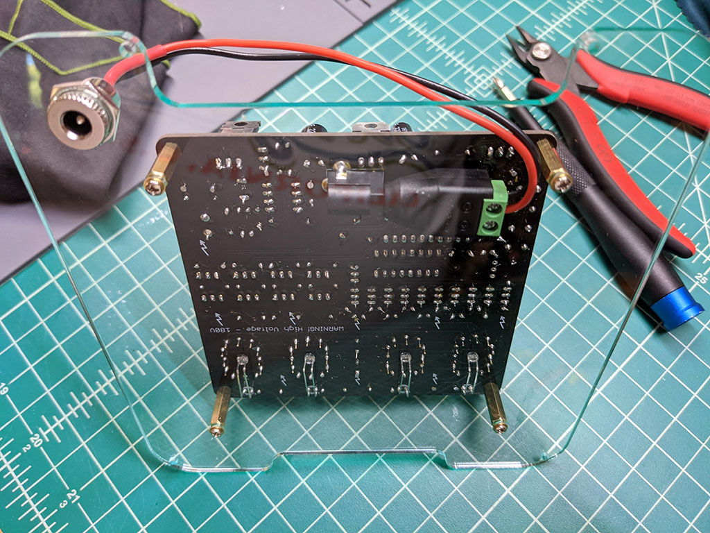 Miniatura 9 do modelo 3D MSP430 Nixie Clock Enclosure