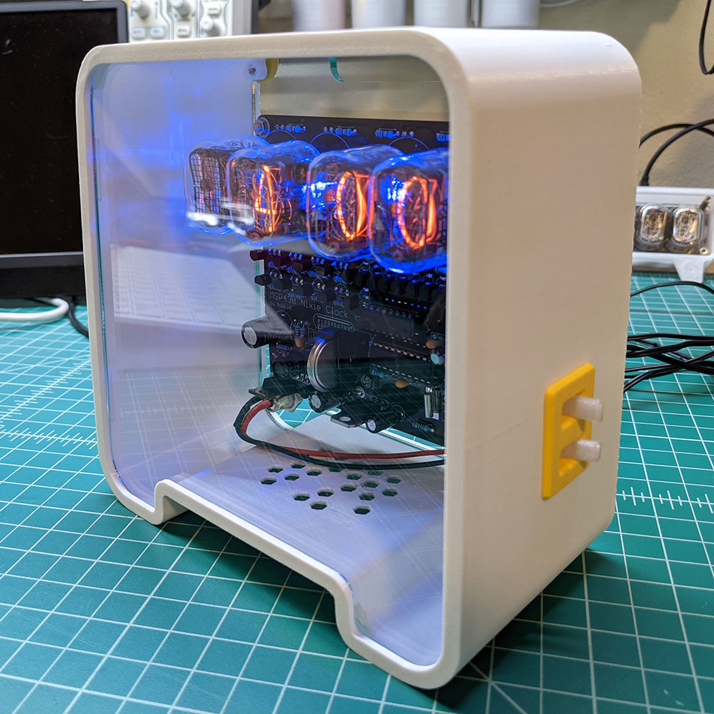 Miniatura 5 do modelo 3D MSP430 Nixie Clock Enclosure