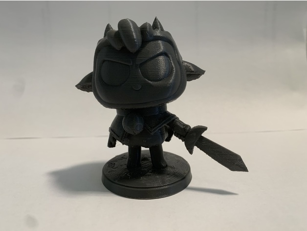 Cult of the Lamb - The Lamb 3D Printable Figure 3D Print Model in