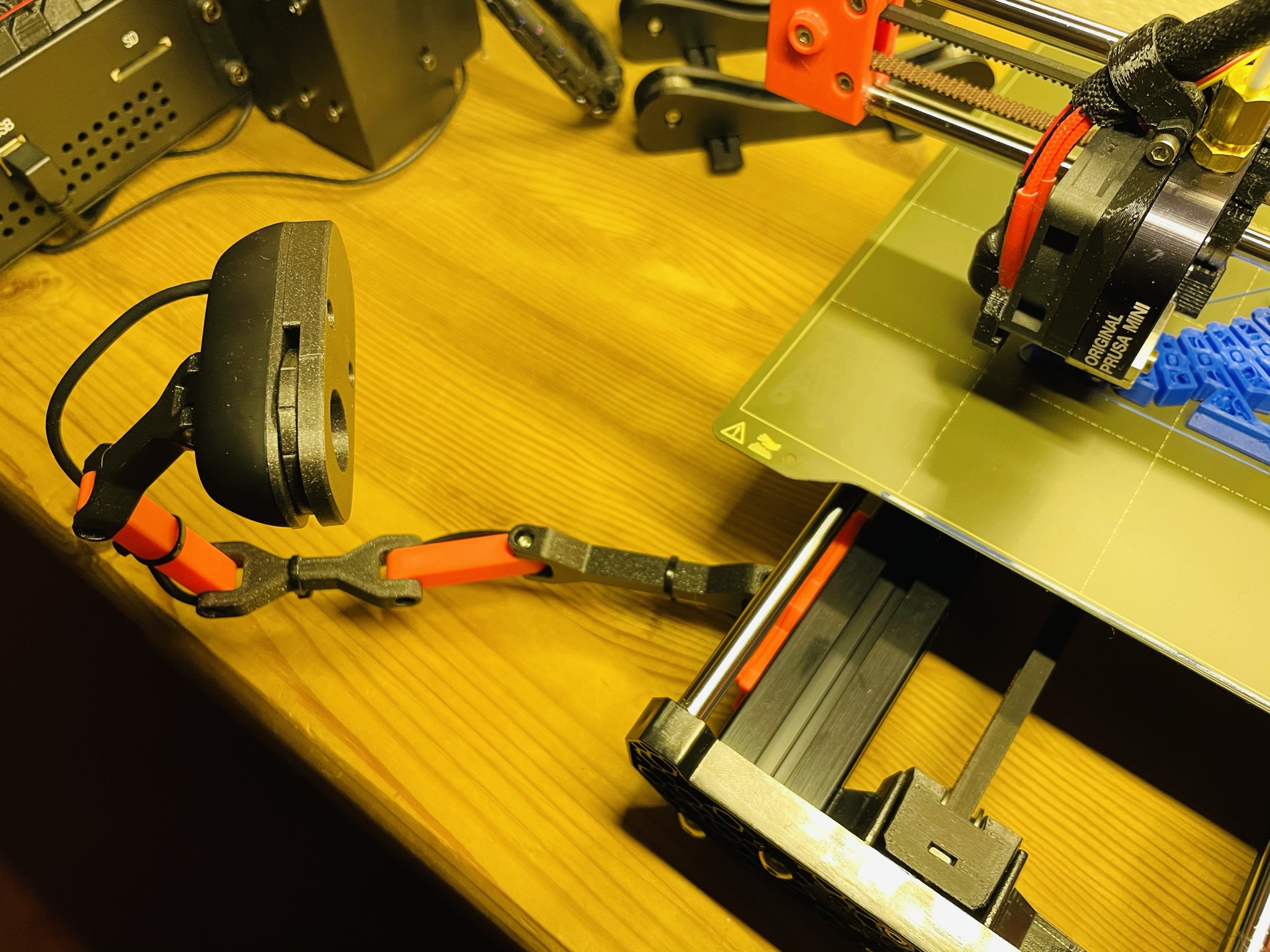 Logitech C270 Webcam Holder And Arm For Original Prusa Mini MK3 MK4 By logitech-c270-webcam-holder-and-arm-for-original-prusa-mini-mk3-mk4-by