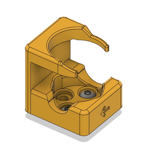 Water Flow Switch Sensor Mount (Cloudray) — miniatura 2