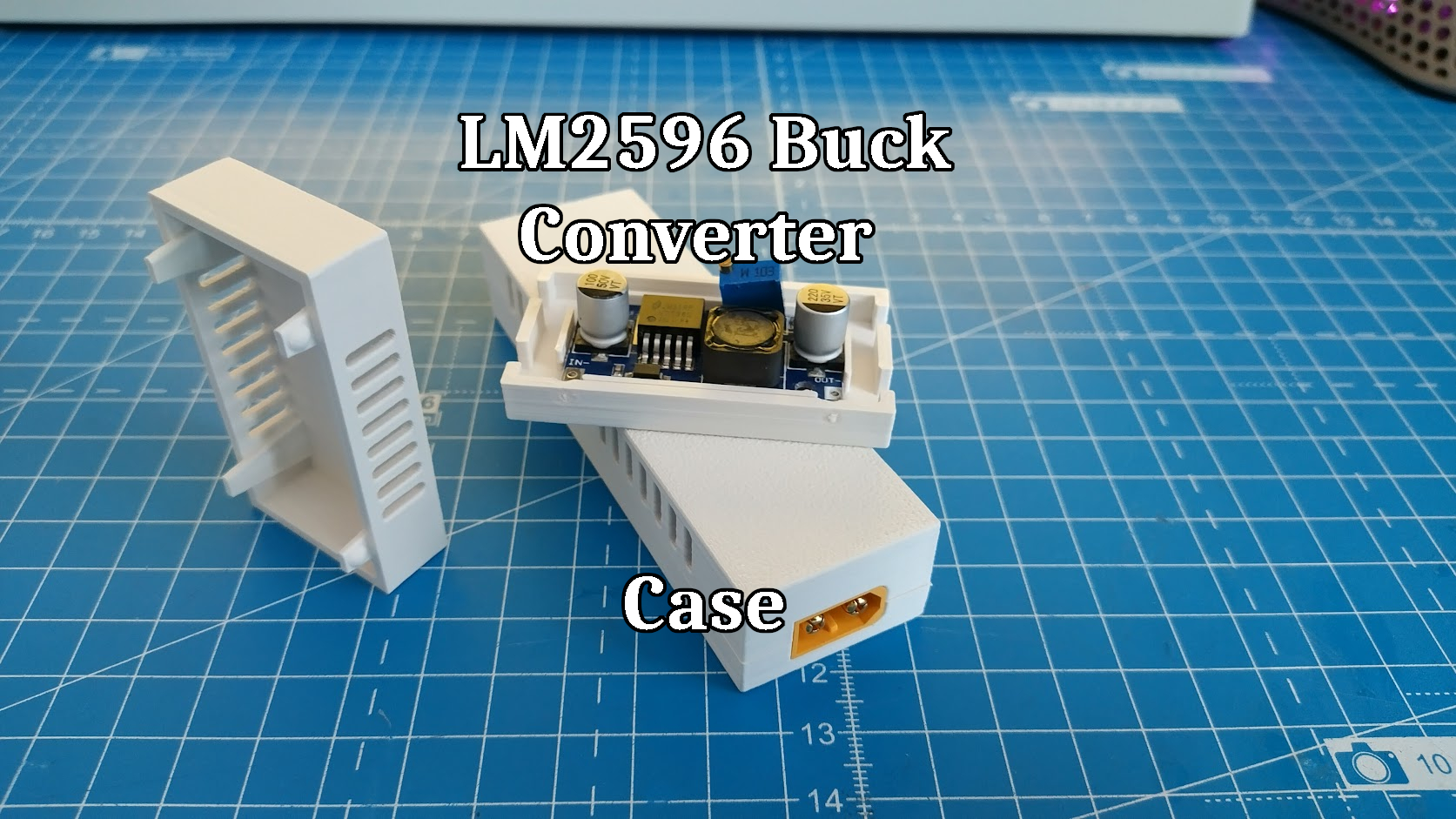 Buck Converter Case with XT60 connector by Kozmo Download free STL