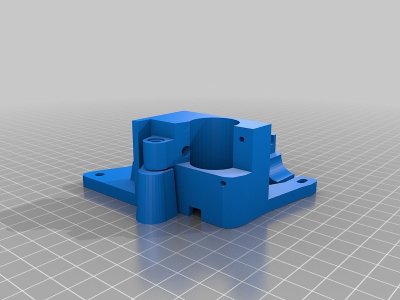 Bowden geared extruder by Davide Bucci | Download free STL model ...