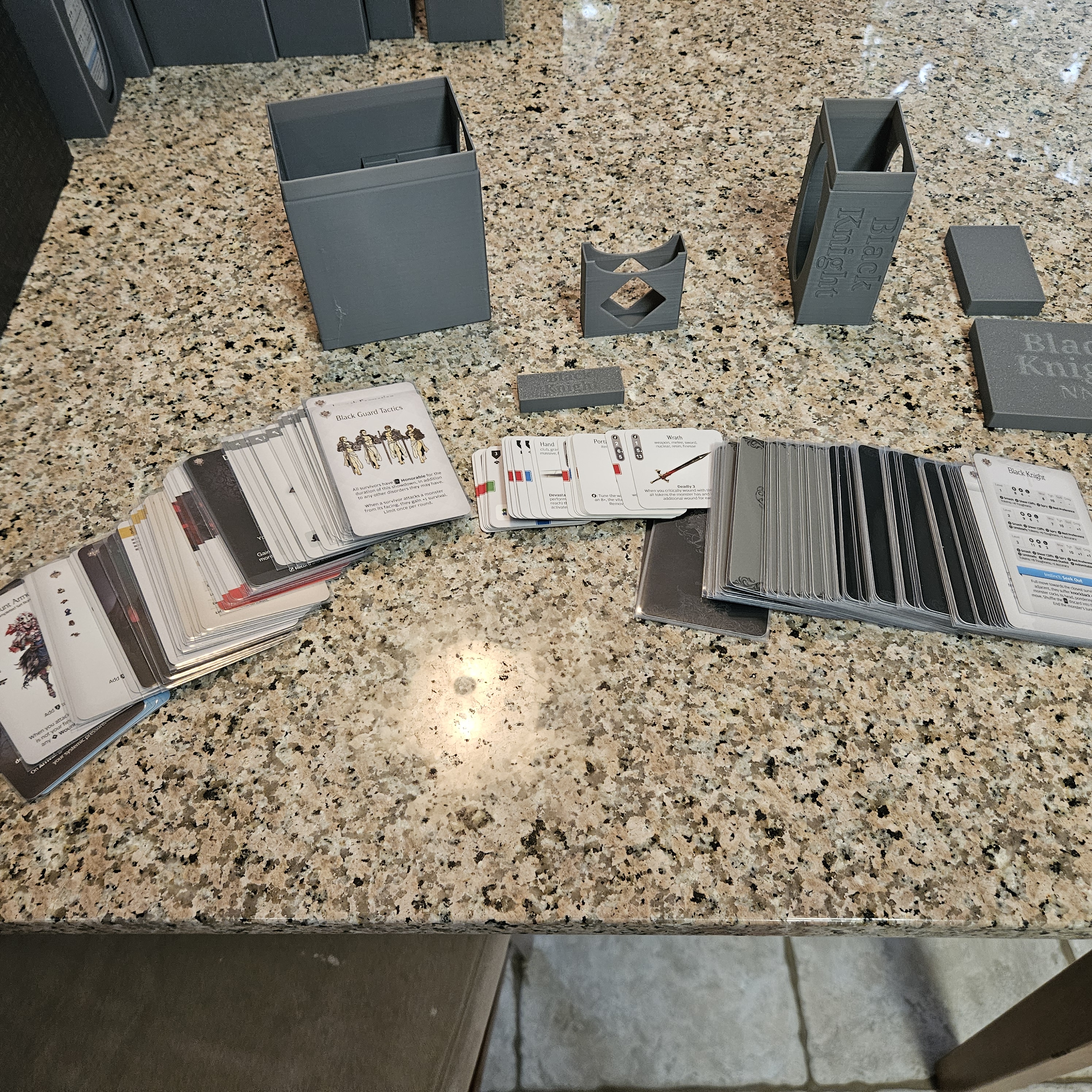 Kingdom Death: Monster Storage for the Black Knight