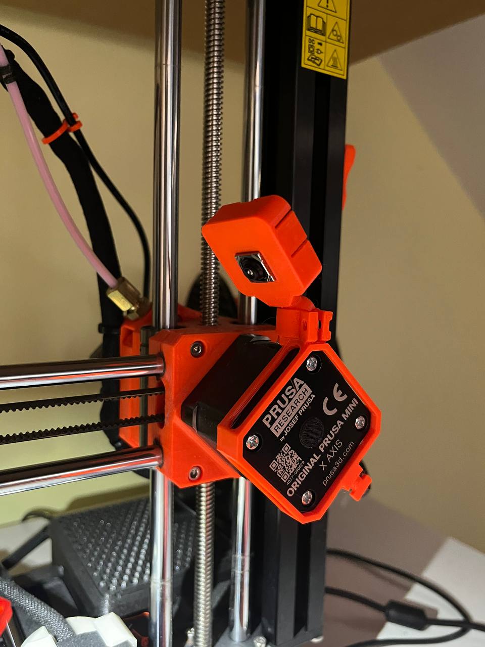 Motor X axis Raspberry Pi Camera 2/3 mount 3D model thumbnail