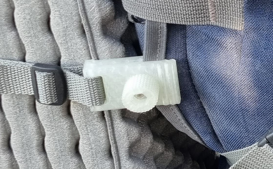 Strap-Clamp: A 3D-Printed Tarp and Strap Adapter