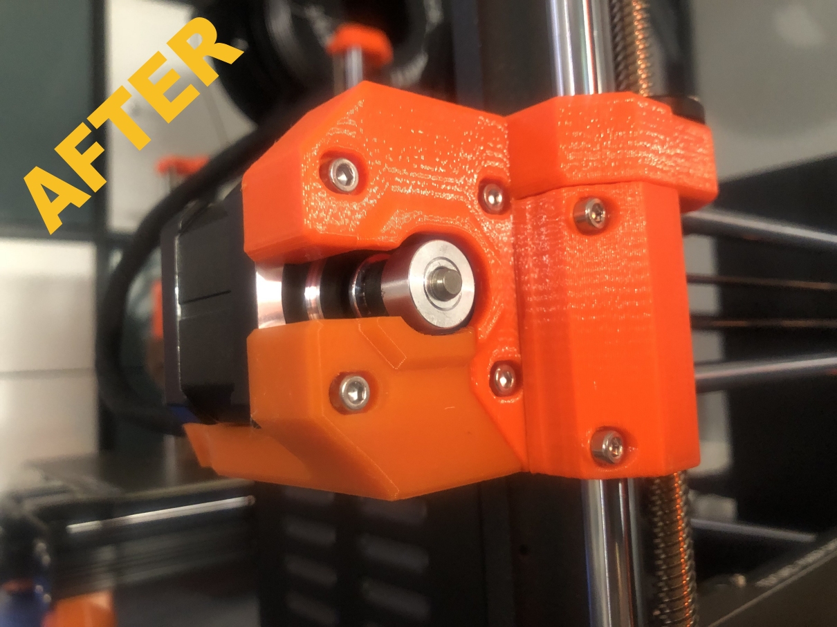 Prusa I3 MK4/MK4S X Motor Cable Protection by dancan13f | Download free ...