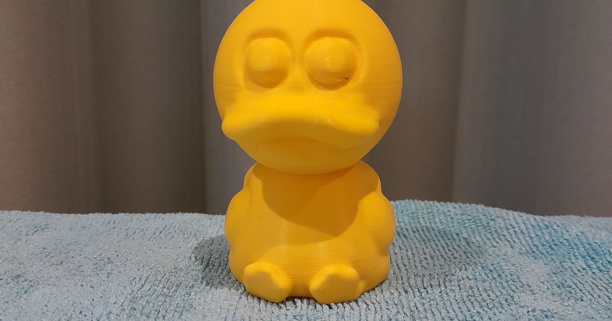 Quack the duck by Kl3kk3rt | Download free STL model | Printables.com