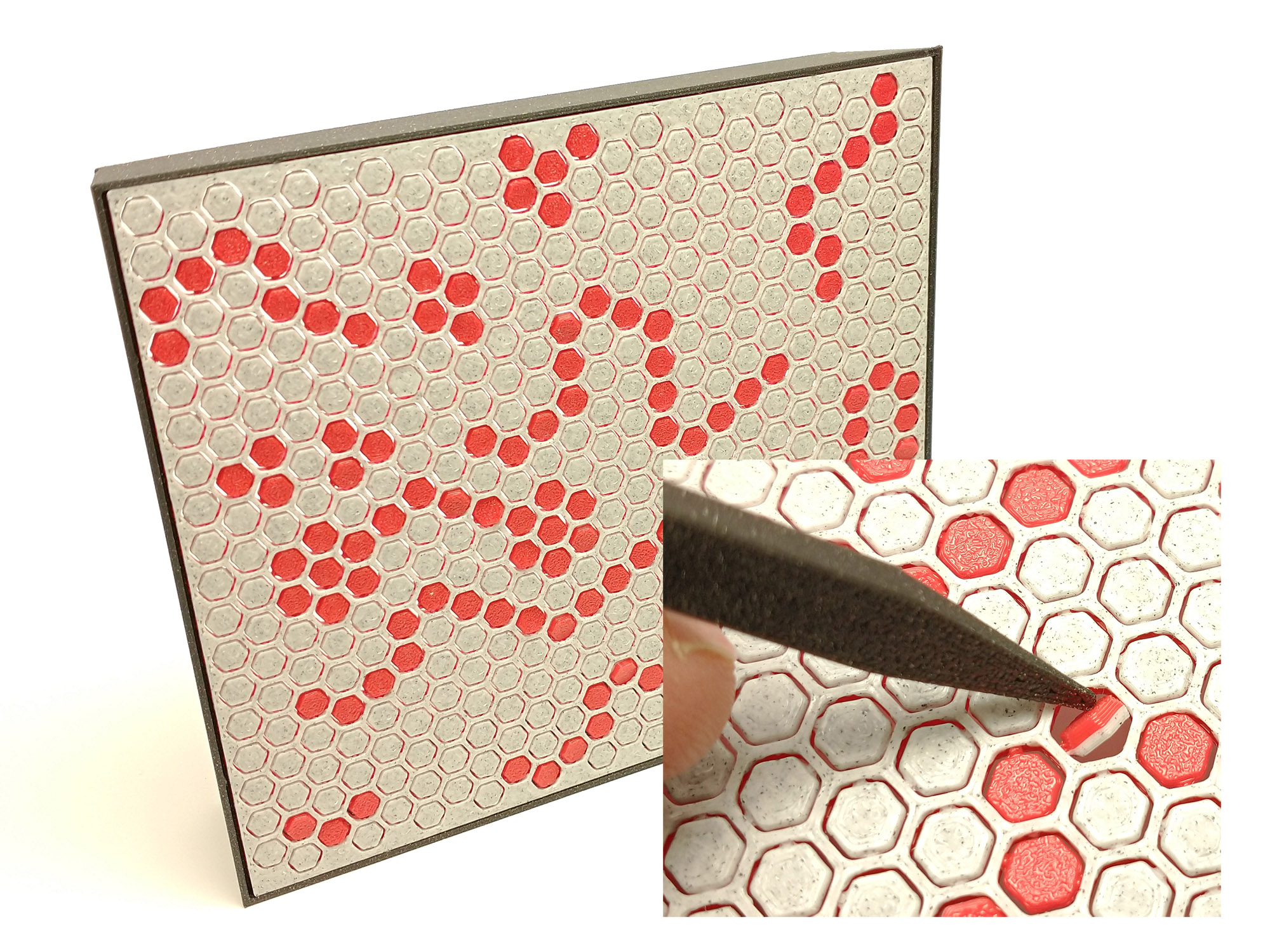 Print-in-Place Hex Pixel Panel