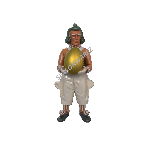 Oompa Loompa with Golden Egg - Willy Wonka por seasonwarez