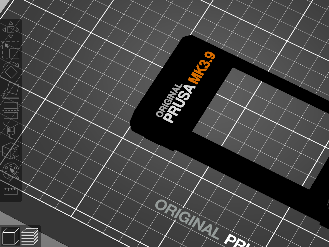 MMU LCD cover for Original Prusa MK3.5/MK3.9 by _FirstLayer Download