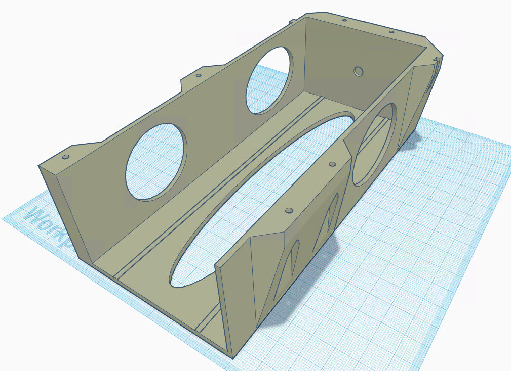 Lack Enclosure Drawer - reduced filament