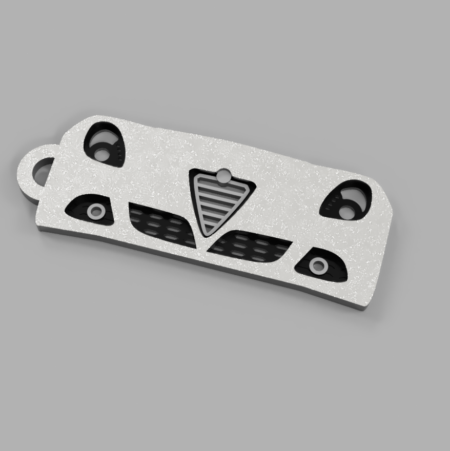 Alfa Romeo Giulietta Keychain
