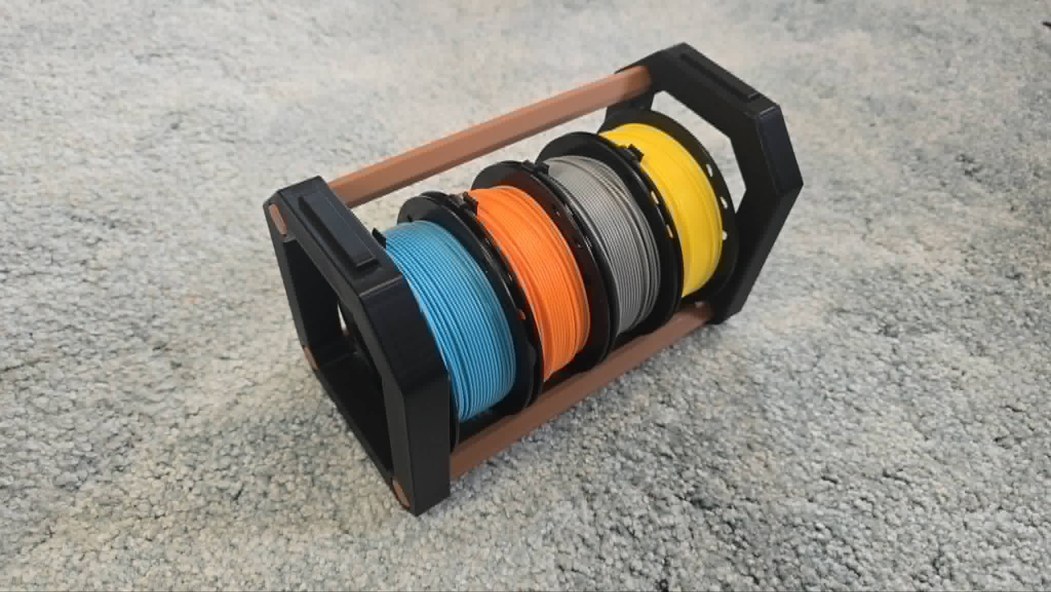 Modular Filament Storage System - Small Spool Version - 250g (No screw holes)