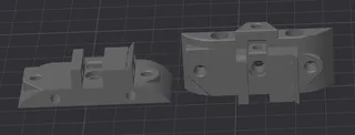 Dragon Burner SV08 extruder mount