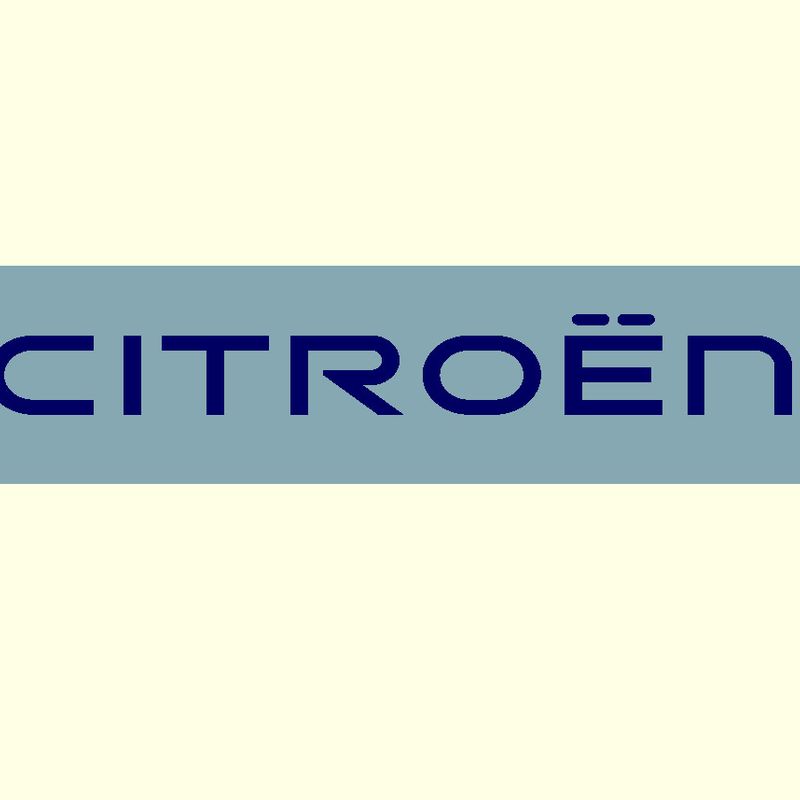 Citroën Citroen Logo (OpenSCAD) by Stone Age Sculptor | Download