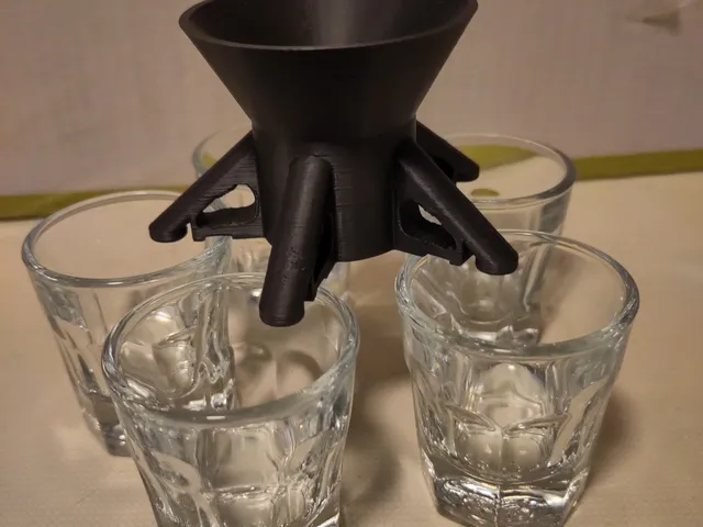Shot Dispenser for 6/5/4/3 glasses