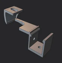 Ender 5 S1 Enclosure-Compatible Bed Mount for Camera