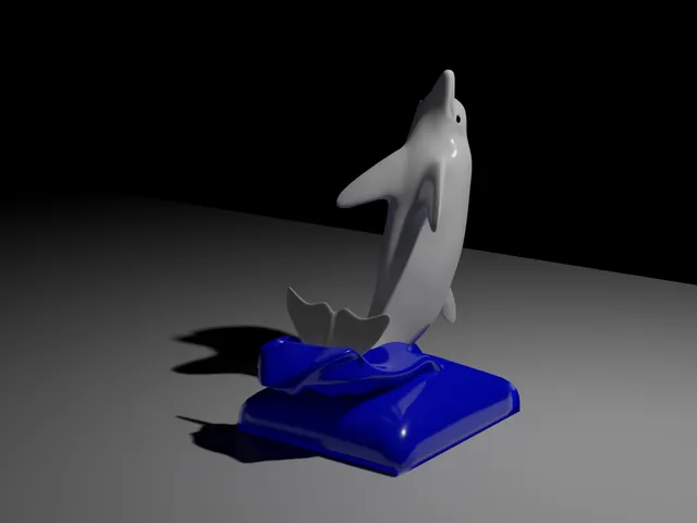 Dolpin phone stand