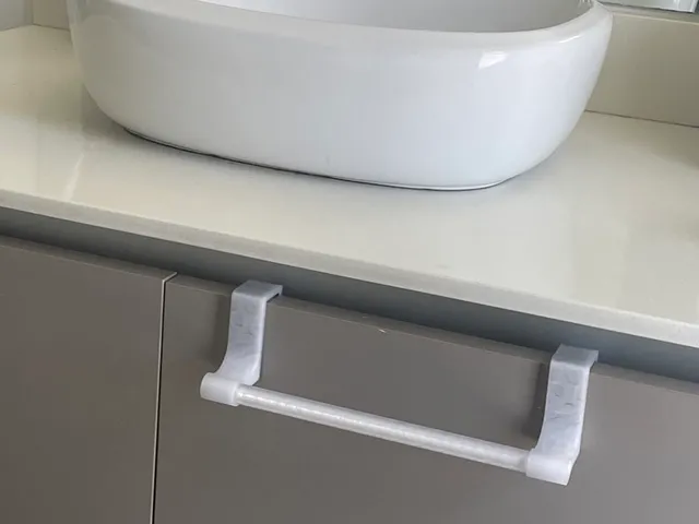 Towel Hanger for Bathroom Cabinet Door