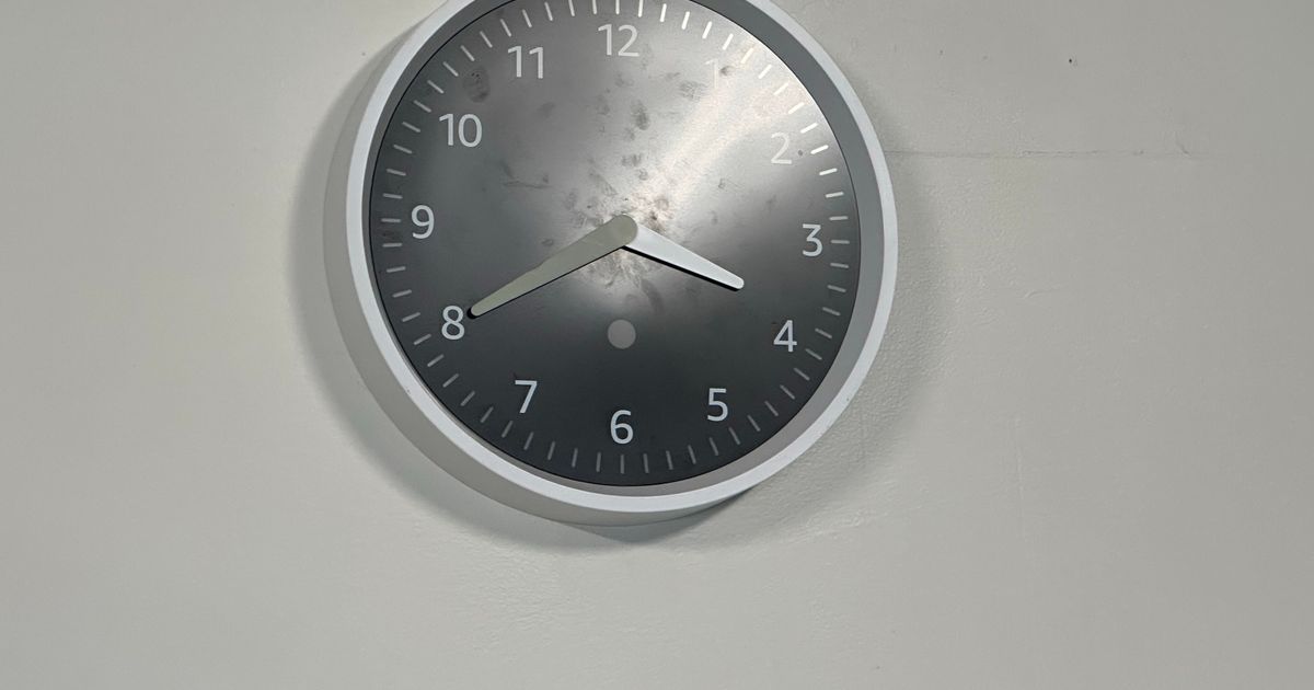 Hour Hand for Echo Wall Clock by Vicpylon Download free STL model