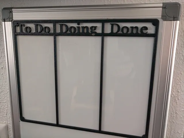 Simple, small Kanban frame