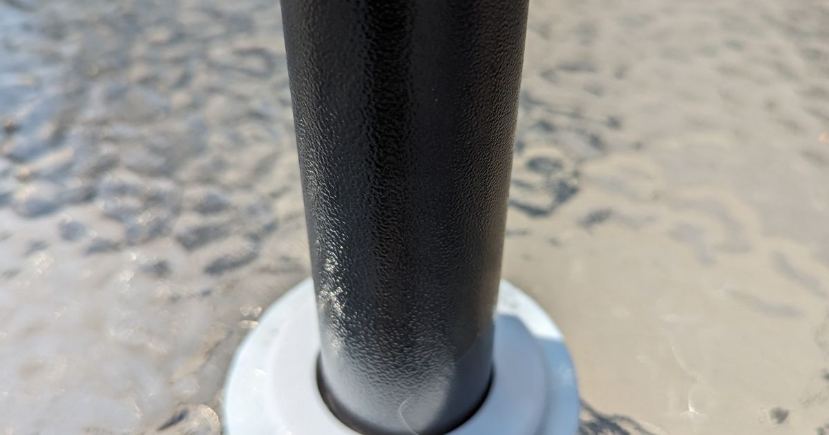 Patio Umbrella Insert For Glass Patio Table (50mm table hole, 3840mm