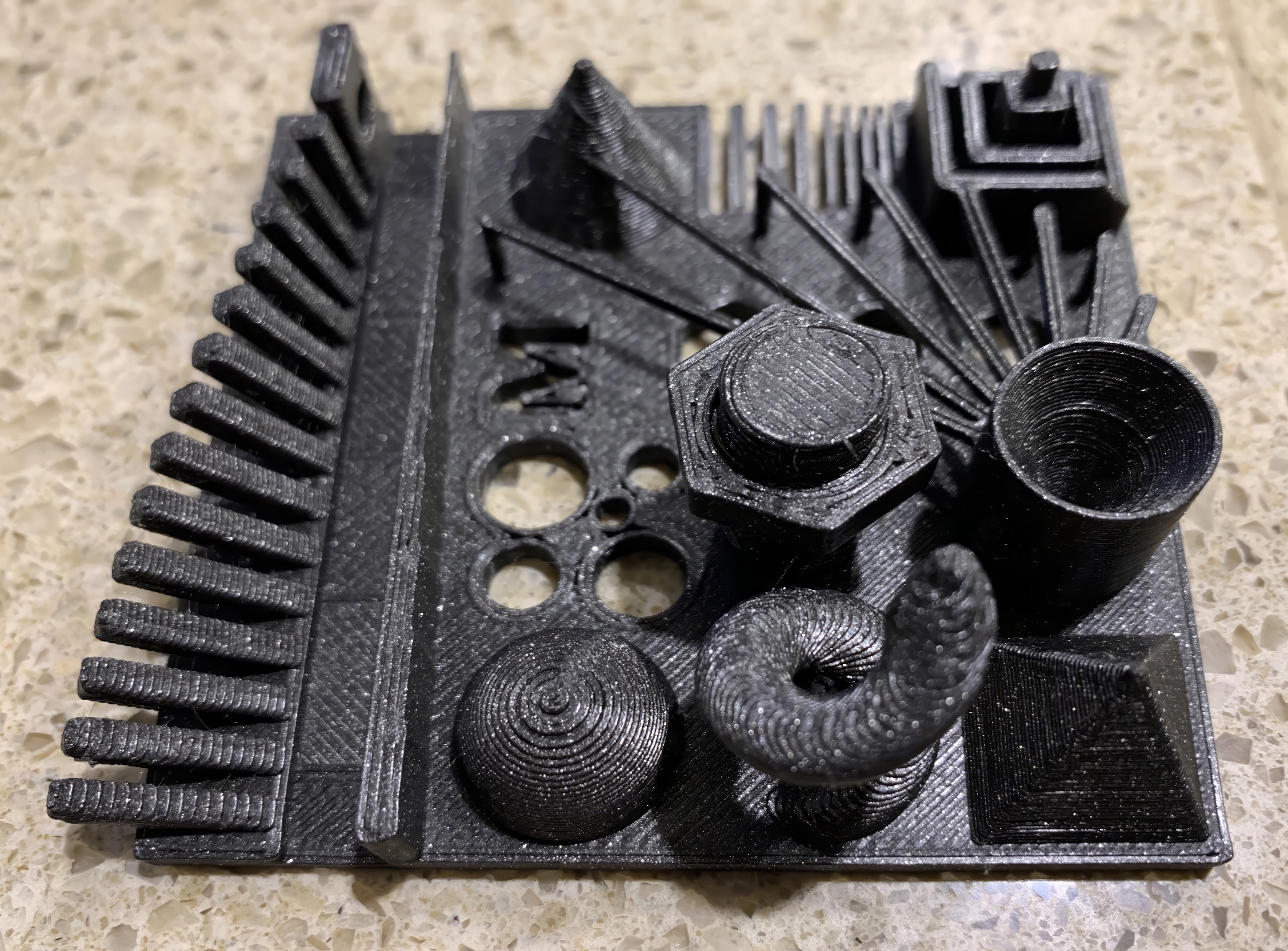 Miniatura 3 do modelo 3D Print Test