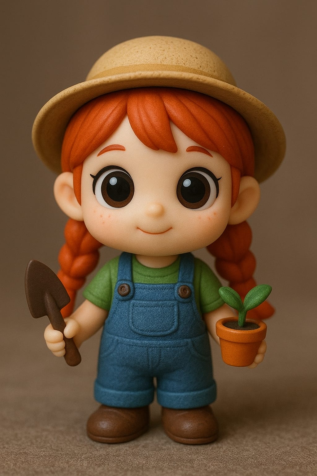 Cute Gardener Girl