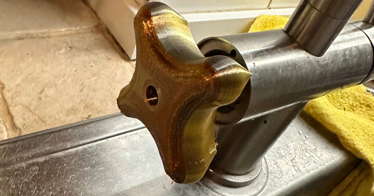 Knob for boiler tap by JJKing42 Download free STL model