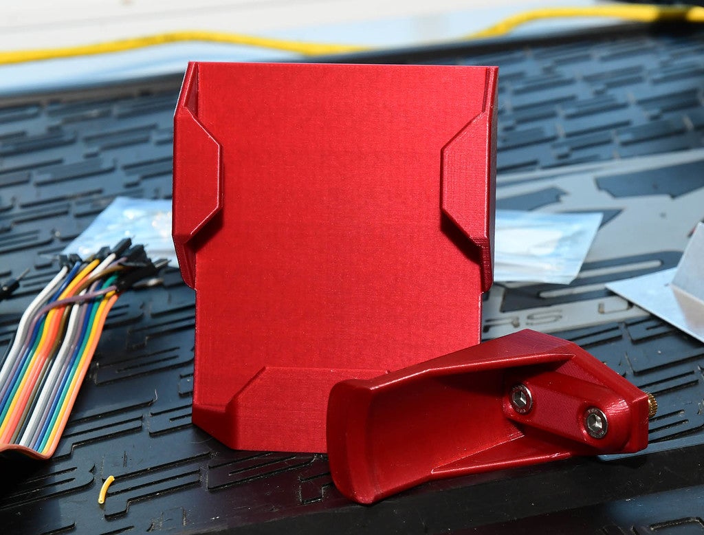 Miniatura 22 do modelo 3D Button Box System for SimLab Vertical mount