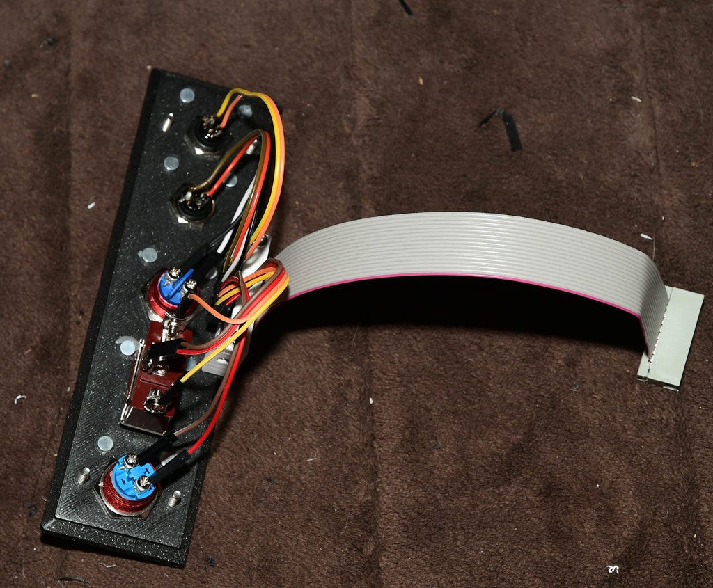 Miniatura 26 do modelo 3D Button Box System for SimLab Vertical mount