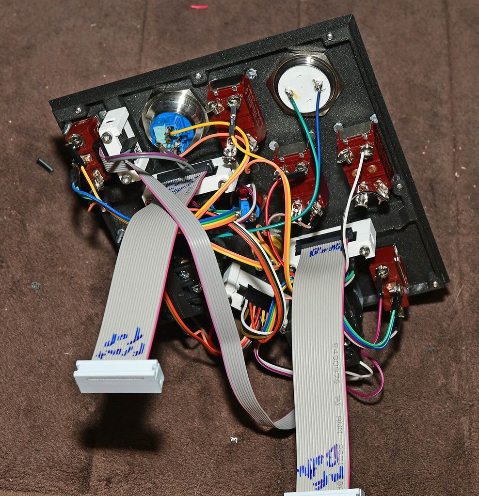 Miniatura 27 do modelo 3D Button Box System for SimLab Vertical mount