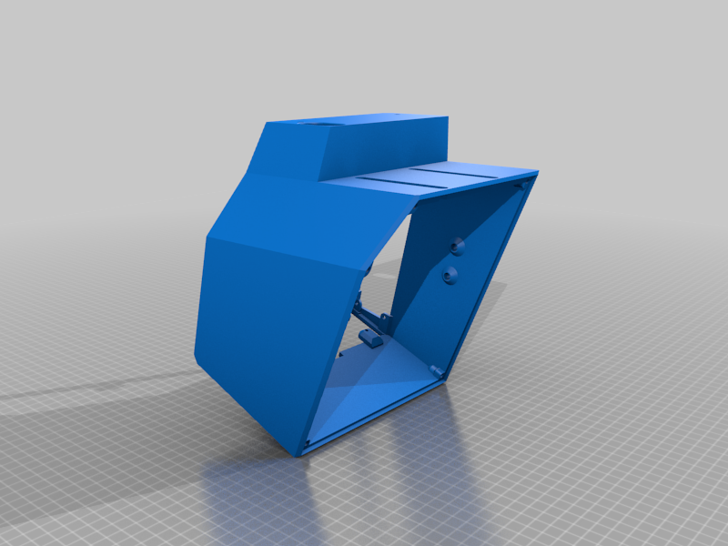 Miniatura 37 do modelo 3D Button Box System for SimLab Vertical mount