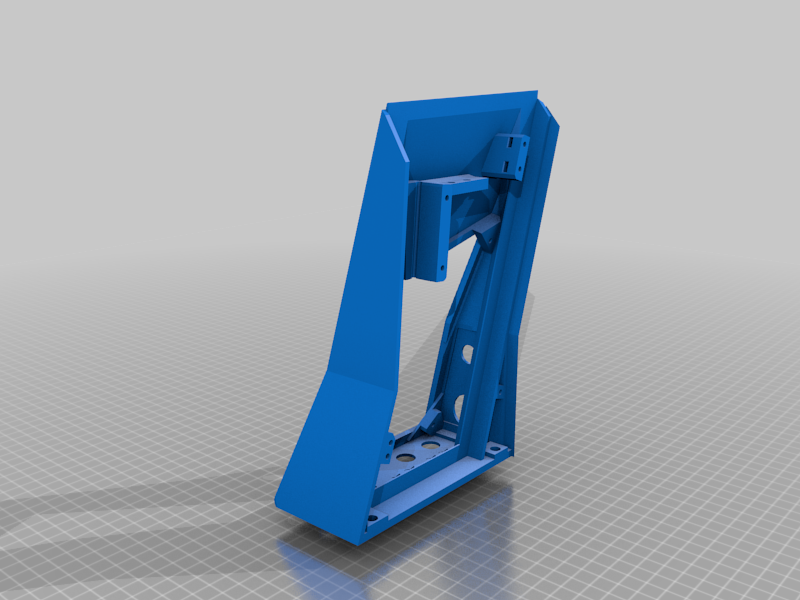 Miniatura 38 do modelo 3D Button Box System for SimLab Vertical mount