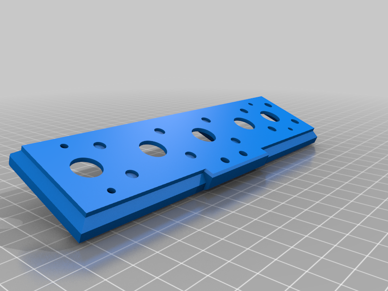 Miniatura 42 do modelo 3D Button Box System for SimLab Vertical mount